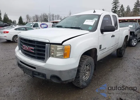 2008 GMC Sierra 2500Hd Sle1 z USA, uszkodzony, nr VIN 1GTHK29K08E108243